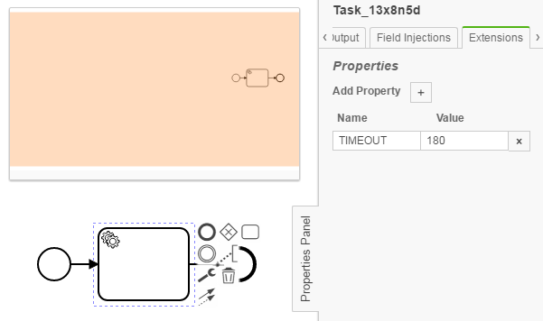 Key matches specified name in settings with correct value