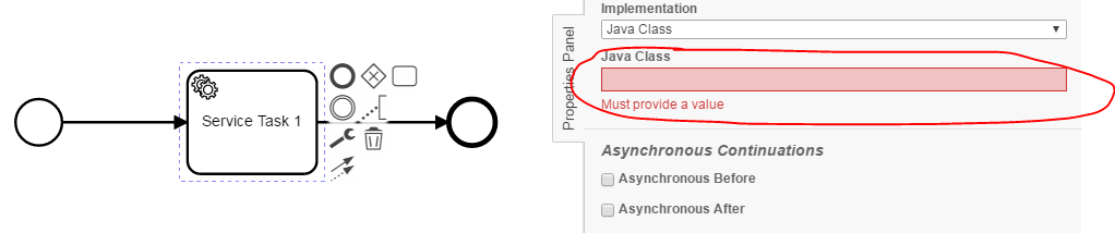 No value in JavaClass