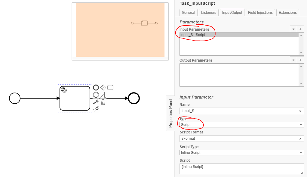 script in task